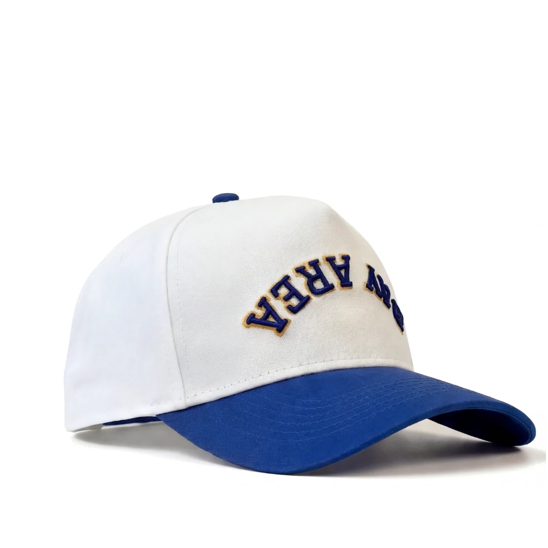 Snapback - Bay Area Downside Up - Blue/Gold - Image 3