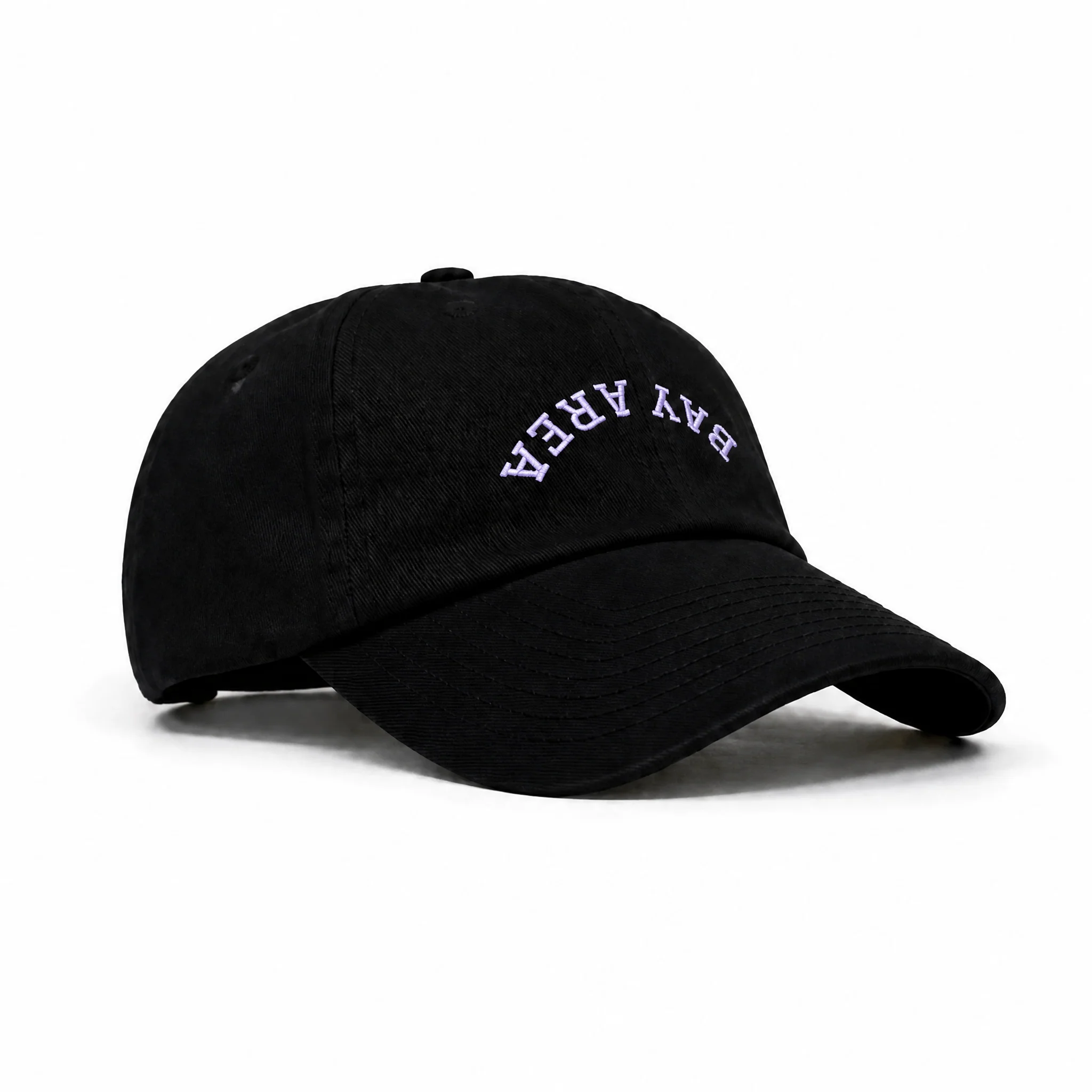 Dad Hat, Bay Area Downside Up  Black Ube - Image 3