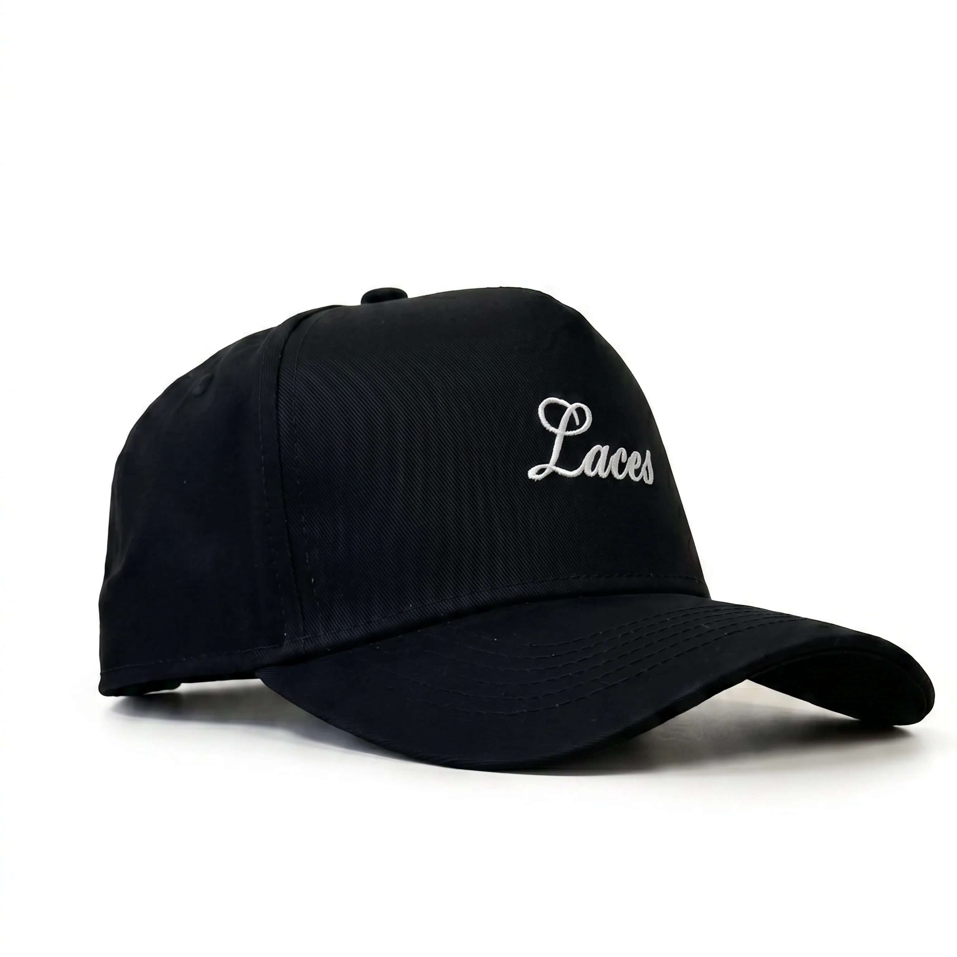 Snapback - Laces Cursive Black - Image 3