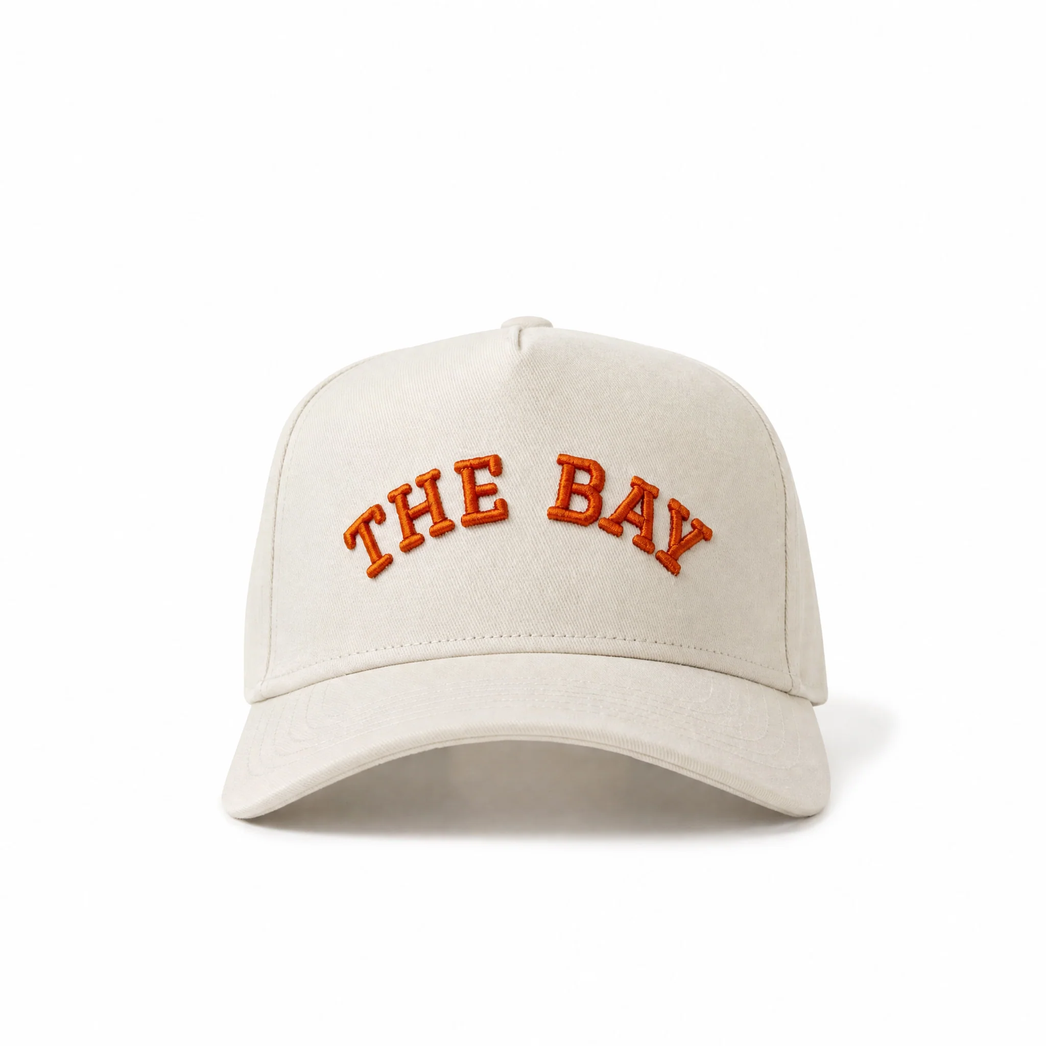 Snapback - The Bay - Off White/Orange - Image 2
