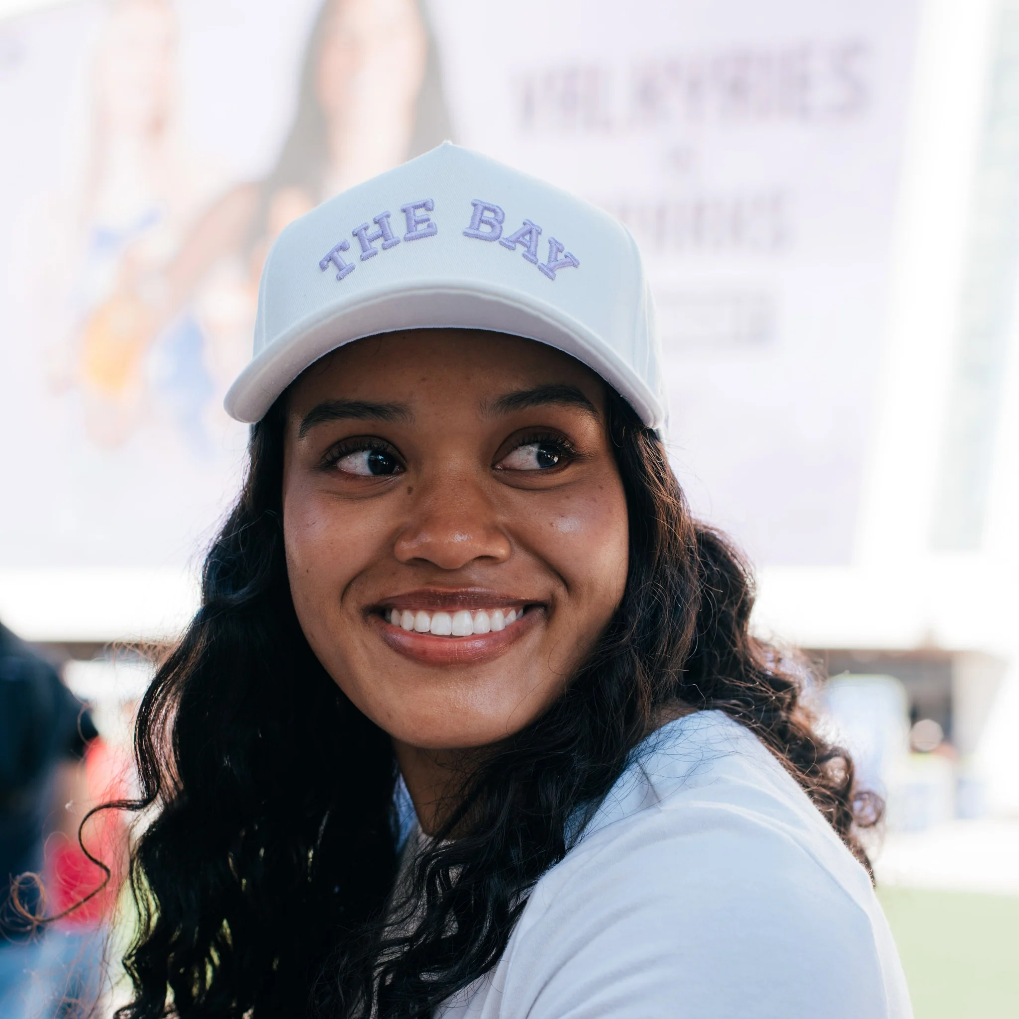 Snapback - The Bay - White/Ube - Image 4